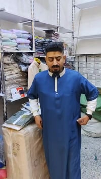 دشداشة رجالي • مقاسات ٥٤-٦٠ • توصيل جميع المحافظات