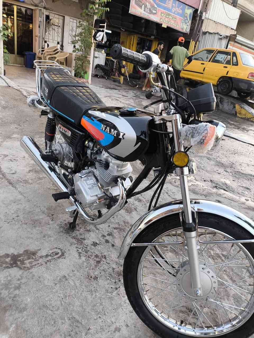 سلام وعليكم دراجه نامه موديل 2026 دراجه مصار سبوعين من نازله دراجه رمبه  شوفت عينك دراجه بعدي جديده والله ثاني مره أبدل دهنه دراجه خير من الله مكاني بغداد البياع 750 شراي يتصل ***********
