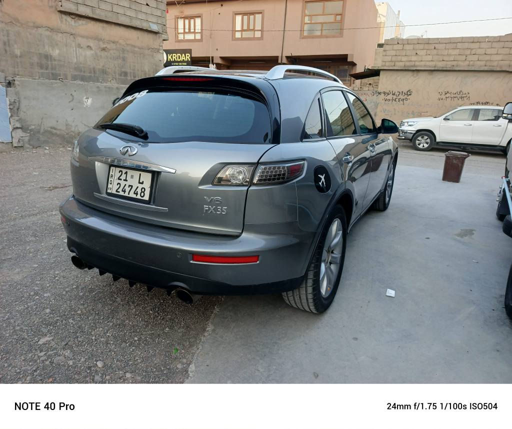 فرؤشتني خيرا ❤🚗👑
نيسان انفنيتي يابانيfx35 كامل واسةفات بةس بةسمةنية 
6بستؤنة
چوارتايةي لؤكي لةژيرة پاتري تازةية
كامل سيرڤزي بؤكراوة سةيارةكة مالي دؤستة بەناوی خۆمە 
5سالة لاي خؤمە
 مةكينةي نةكراوةتةوة 
مؤديلي2006
بؤياغ تةنها يةك يةك پارچةي هةية چةمةلةغي لاي سةكن بئ ناوگرتن
هةموشتي لةسةربيلادي ماوة 
سةنةوةتازةية تا2028
نرخي تةنها
79$🔥
مةجاليكي كةم
 3$ غرامةي لةسةرة دواي مةحامةلة دةيگەڕێنمەوە
تكاية سةيارةكة ئيمن نية موشتةري تةلةفؤن بؤبكة لةگةل ريزم 
سوپاس ئةدميني خؤشةويست❤
***********
***********
شوين رانية رانية, السليمانية
