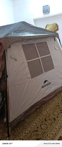 خيمة • ٢ونص×٣ • سقيفة أمامية ٢م+