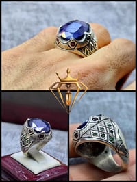 زفير ملكي • زمرد أخضر • فضة 925 يدوي