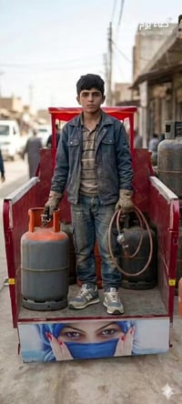 غاز المثينيات • صلاح الدين • الافراز الخضراء