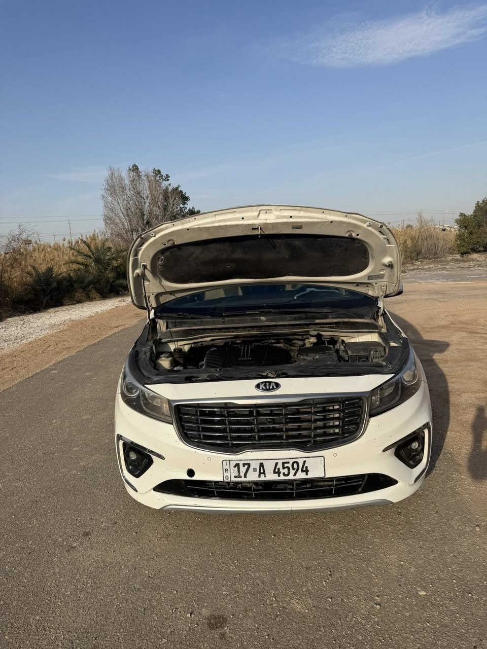 كيا سيدونا موديل 2015 رقم مثنى
شاشه وحساسات خلفيه 
ماشيه 185
ضربه خفيفه ما عابره 
كير مكينه مكفولات لا تنقيص ولا تبخير 
للأستفسار اكثر اتصل 
***********
المكان السماوه
