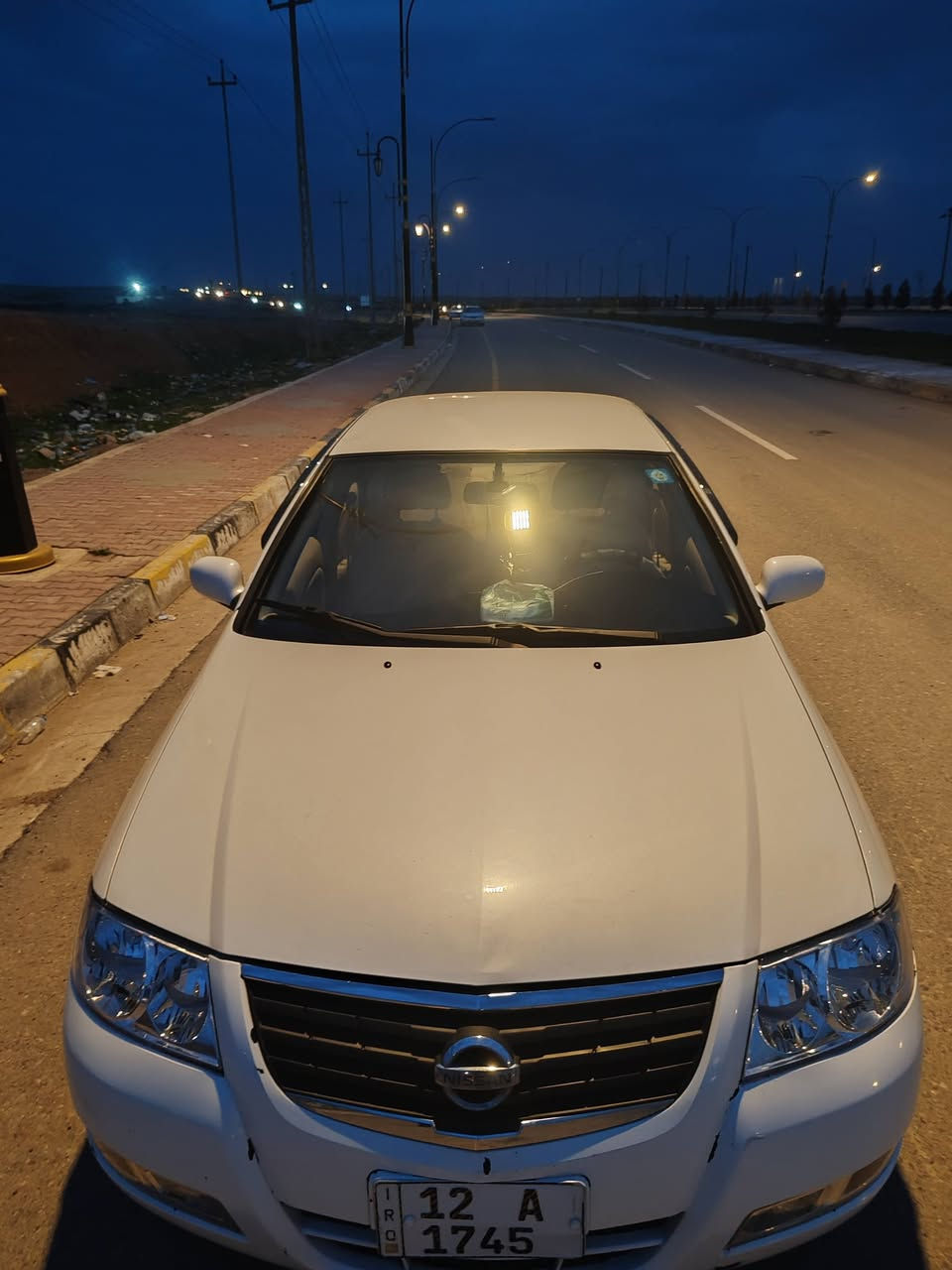 نيسان صني 2007 ورد خليجي رقم انكليزي شرط التحويل كربون بنزين كير توماتيك جام كهرب رقم نينوى بدون صبغ موبيل (***********)(***********)
