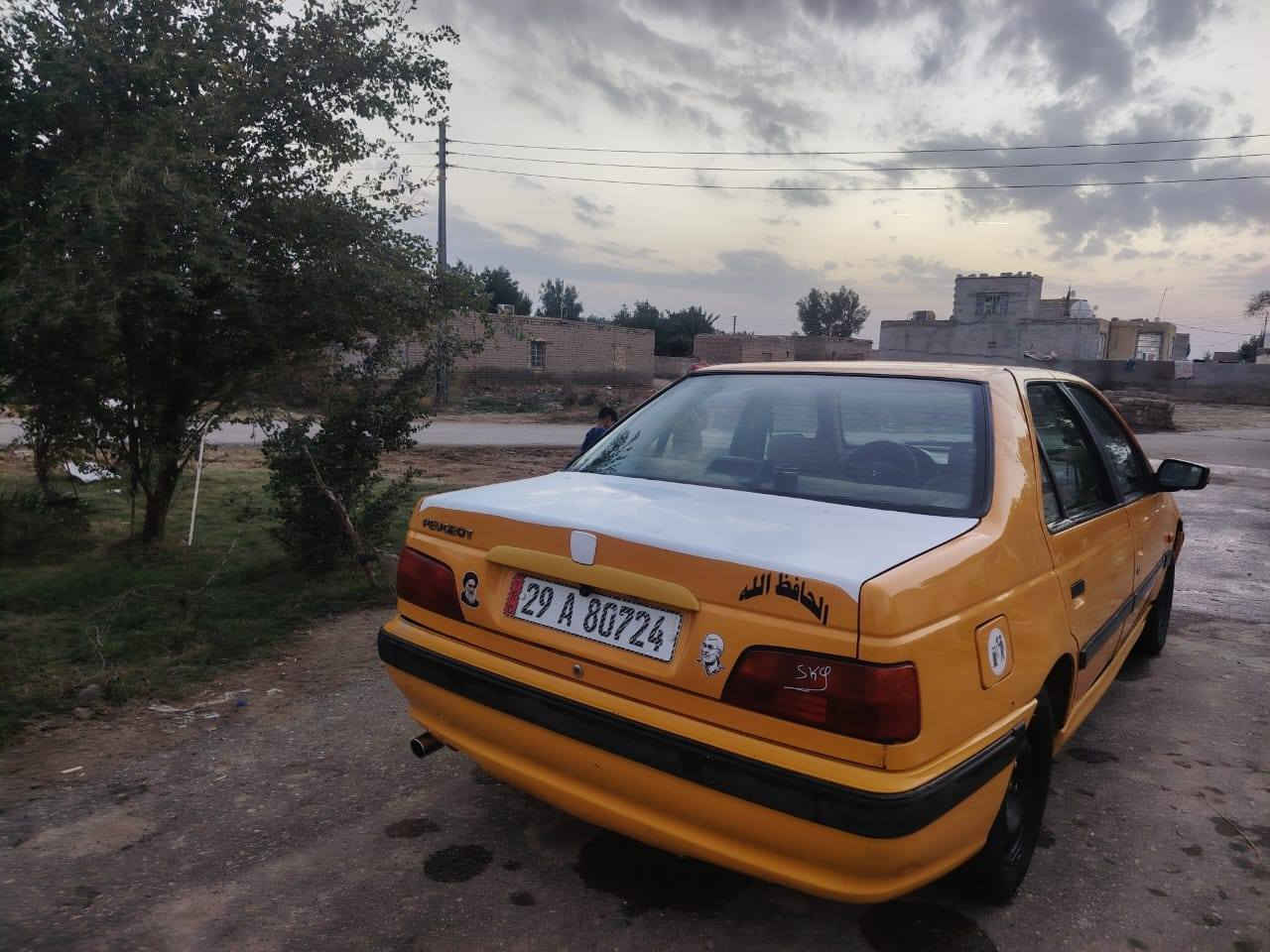 سلام عليكم بيجو مكينه كير خير من الله تبريد تدفئه كامله تايرات حداديه زينه بيه ضربه بل جاملغ الخلفي جهت السايق  موديل18مكان السياره ميسان قضاء علي شرقي رقم صاحب السياره اني مكلف ***********
