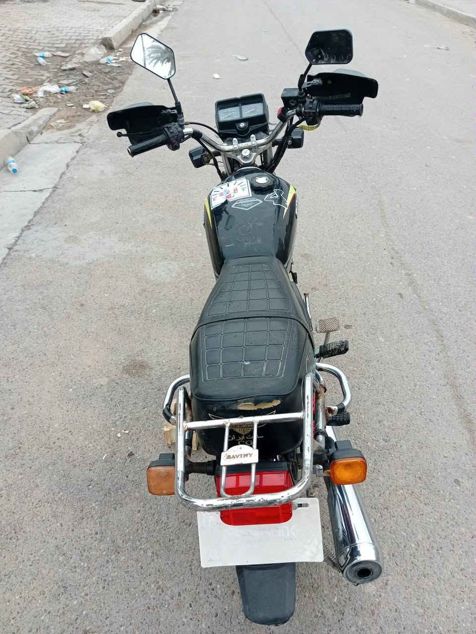 سلام عليكم دراجه للبيع كفاله عامه موديل 21اوراق كامله نكره سلف كهربائيات كله شغال سعره 475وبيه مجال مكاني الطيفيه رقمي ***********وتساب خاص ماكو
