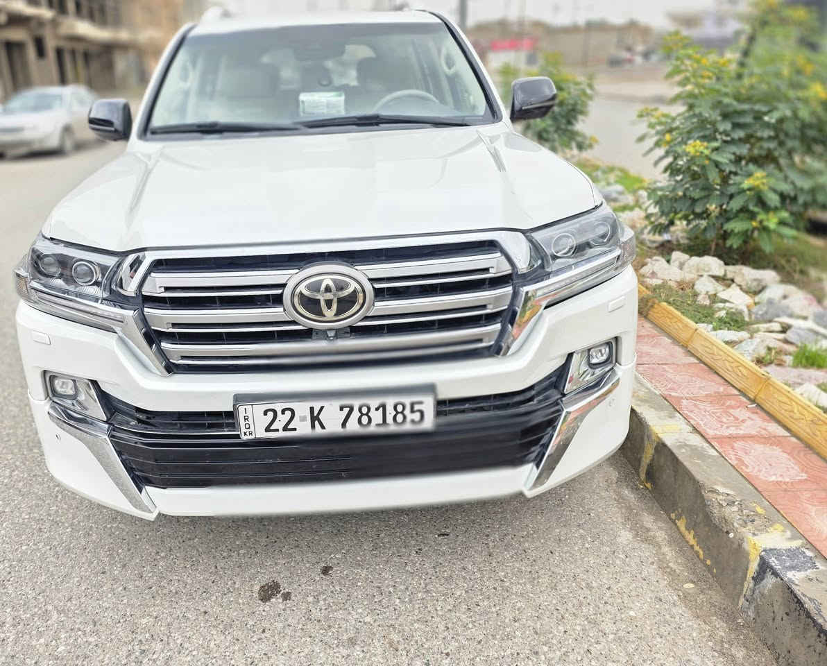 بــــــيـــــع مـــــستـــــعـــجـــــل  عــــرض مـــــغـــري جـــــداً جـــــداً
لــــمــــدة يـــومـــيــــن فــــقـــط ب 455 $ قــــــفـــــل
يــــوم الاحــــد يــــتــــم غــــلـــق الــــعــــرض ومــــســــح الــــمــــنشور
 تـــــويــــــوتـــــا لانـــدكـــــروز  2016 ( لــــكــــزز  VXS )
لاندكروزر 2016  VXS
أخت زيرو بل كارتون 📦📦
زيرو شريكة ساز 
جكات
محرك 8 (5.700) ليكزز
مواصفات ليگزز
‏‎لاندكروز VX.S 
‏‎موديل.موديل 2016
‏‎فول مواصفات 1/1
‏‎السيارة مواصفات اللكزز
‏‎1-جوبلس تصعد وتنزل جكات 
‏‎2-  كامرات 5
‏‎3- تدفئة وتبريد كشنات 
‏‎4- كشن سايق خزن ميموري 3 وضعيات 
‏‎5- اشاير ترحيب 
‏‎6- نضام ترحيب عند الاقتراب 
‏‎7- دبل ماوس 
‏‎8- شاشة تحكم لكزز
‏‎9- شاشات عدد 3 
‏‎10-تشغيل عن بعد 
‏‎11- كراسي كهرباء 
‏‎12- مكينة V8 /5.7
‏‎13-زراك لايت 
‏‎14- 5 بصمة ابواب 
‏‎15- سيستم صوت لكزس 
‏‎16- رادرات امامي + جانبي 
‏‎17- ستيرن صاج 
‏‎18- 8 ايرباك
‏‎19- فور ويل 
‏‎20- حساسات امامي خلفي 
‏‎ماشي 120,000 كم
‏‎22- نضام ايكو تقليل صرفية 
‏‎23-ثلاجة
24- كامرات 360 جميع الجوانب 
‏‎مواصفات VX.S معروفة ما يحتاج اذكر باقي المواصفات 
محرك كير بشرط مامفتوح
سيارة حيل نظيفة كلشي عل بلادي لوك
سنوية زنكة كلشي جديد مدفوع لـ2029  
سيارة مابيـها دينار مصرف كامل من كل نواحي
رقم صاحب سيارة ***********
