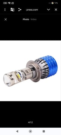 ليد H7 • ٥٠ واط • ثلجي