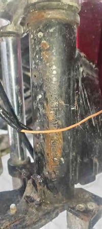 اسلام عليكم دراجه البيع شاصي مديل 14 تعمير 21 اوراق اصولي بس بيه ورقت ...