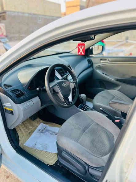 السلام عليكم من رخصت مدير الكروب سياره اكسنت مديل 2015 وارد أمريكي حادثهه جاملغ الخلفي يم قبق البانزين كير ومكينه مكفولات تبريد ثلج حداديه جديد رقم انكليزي بسمي العنوان بغداد الرشاد (***********) السعر( 95) وبيهه حك الجيه
