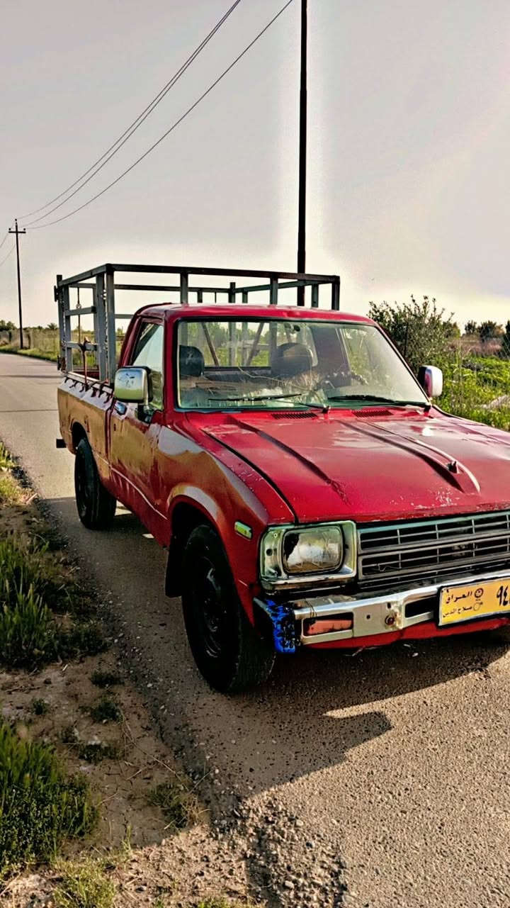 السلام عليكم تيوتا للبيع مويل 82 كلك  (سياره حبل)
محرك، كير، شاصي، صدر، شرط 👍 السياره معمره
مكان السياره صلاح الدين ناحيه المعتصم الاتصال ***********  السعر 18 وبيها مجال قليل
