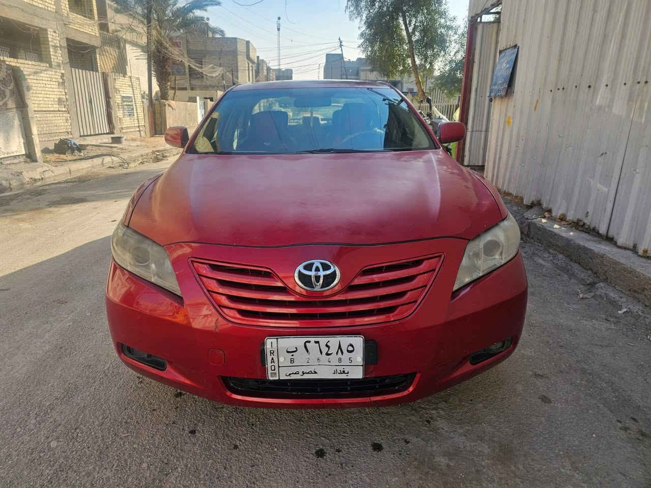 كامري 2008 خليجي
فئة GLX
*********** 
محرك 2400 
فتحة كامرة 
بردة خلفية 
تبريد قطعتين
كشنات مخملي
مكفولة من الظربة والصبغ 
بيه جراد بالبنيد والجنطة 
السعر 110 اوبيه مجال
