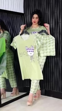 💥⚡️ جديد وحصري بكل معنى الكلمة ⚡️💥  ☘️ تراك نسائي 4 قطع إطلالة متكاملة...