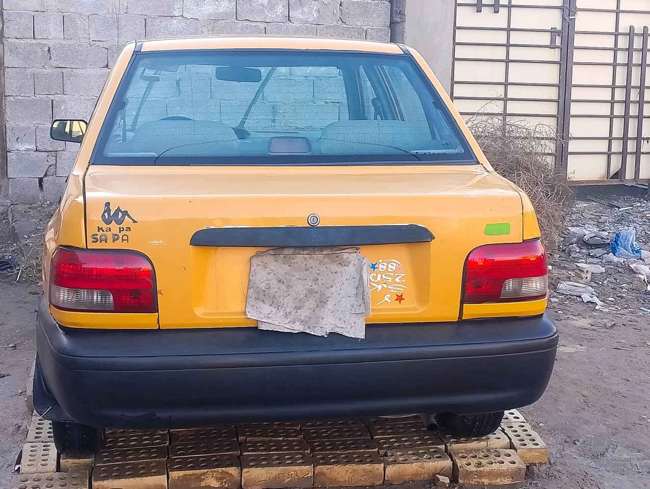 السلام عليكم....
سايبا موديل 2014 سيارة جاهزة مجهزة من تخم تاير مكينة وكير وصدر امامي خلفي مشط ستيرن جديد بوار ستيرن جديد تبريد شغال بس صار خلل بل كهربائيات مالتة داخلها نضيف بي شوي نقوصات بسيطة سيارة ماعليهة غرامات بس هيئة سيارة رقم بغداد تحويل مباشر مكاني بغداد الزعفرانية متواجد واتساب واني خادم *********** السعر 27 وبيها مجال
