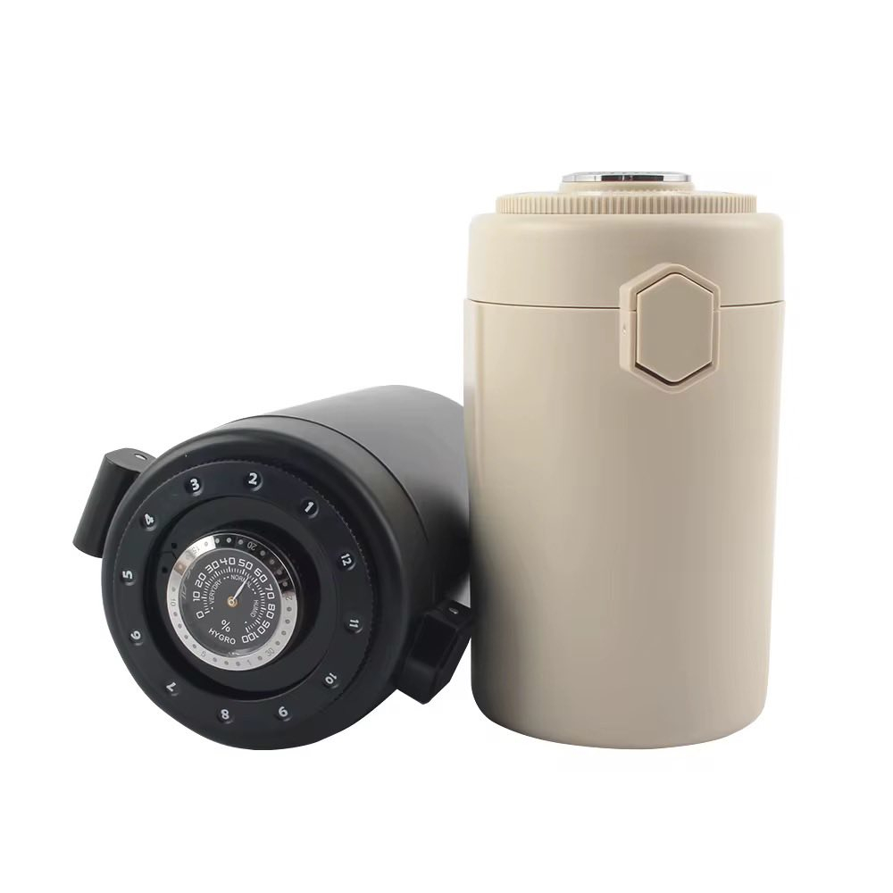 عرض خاص لعشاق القهوه
حافظة حبوب القهوه بسعر 18 الف
بسعة 200 غرام حبوب
مقياس حراره لمراقبة الرطوبه
صمام عادم احادي الاتجاه
 مغرفه حبوب مغناطيس 
ساعة تاريخ 📅 
متوفره بلون الاسود / الابيض 
متوفر جملة ايضا 
***********
