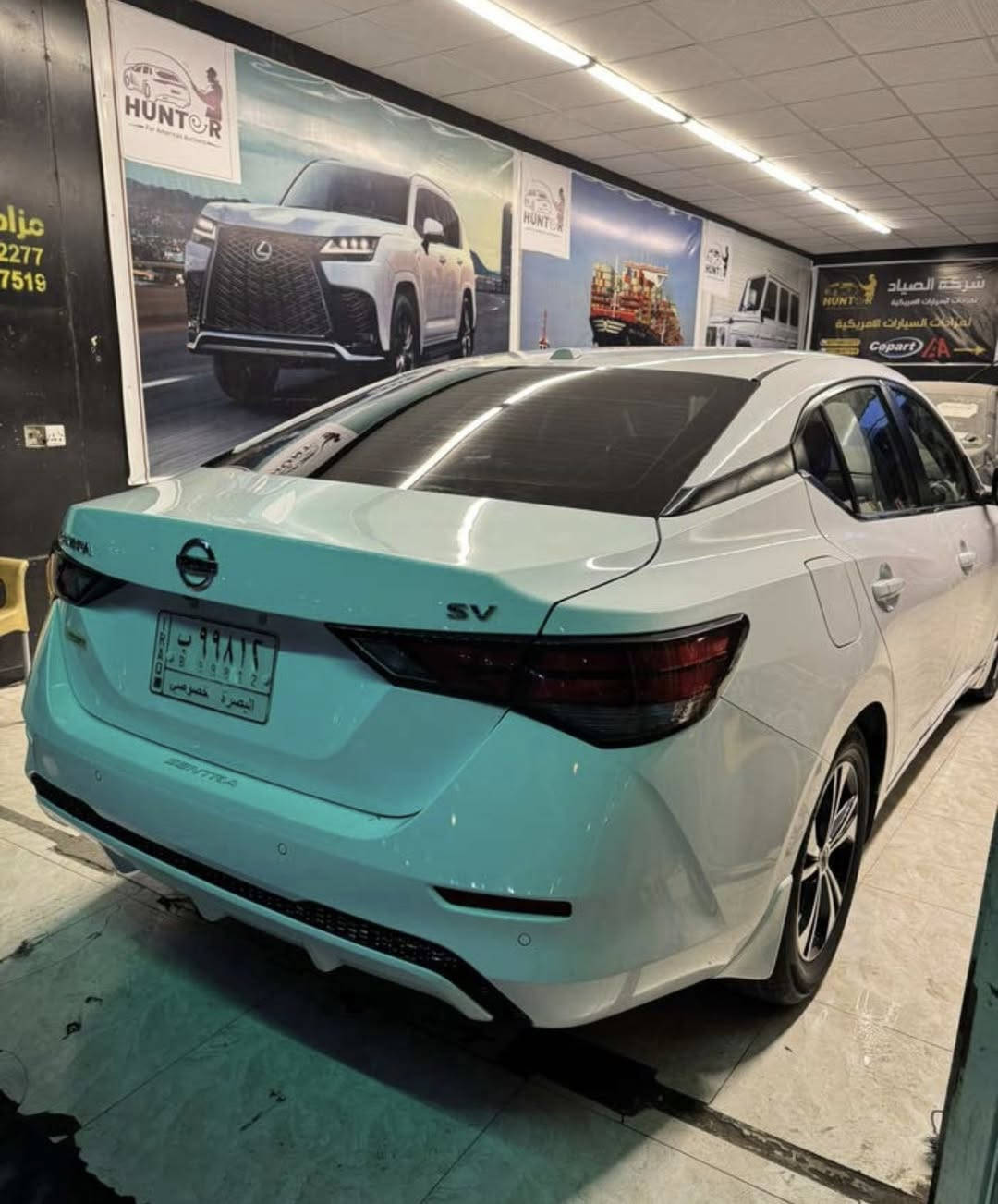 سنترا رقم بصرة
موديل 2022
نص فول 
بصمه 
رادار خلفي امامي
نقط عمياء
حساسات

الضرر صبغ شبرين بل قماره+ باب السدر بارد
بدون شواصي بدون لغود
السعر::130 عنوانه بلبصرة
***********
