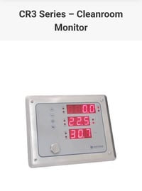 Greystone CR3 • Cleanroom Monitor • مراقب غرفة نظيفة • جهاز مراقبة الض...