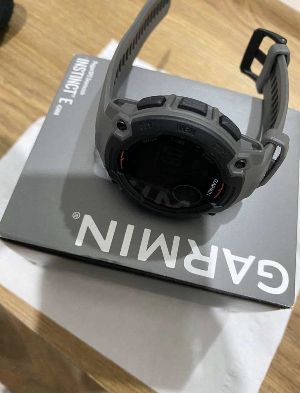 Garmin instinct E 45 mm
نظافە ١٠٠٪ 
شحن ١٦ یوم
للغە عربیە ✅
سعر ٣٣٠ الف


**إذا كنت صاحب هذا الإعلان وتريد حذفه لأي سبب، رجاءا أرسل رسالة إلى الدعم الفني**