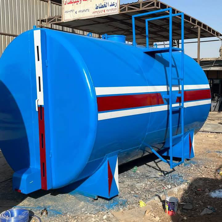 معمل ابن شاكر  لصناعات الخزانات  ***********
 خزانات 10الف 15الف20الف27الف36الف 55الف لتر 100الف لتر 
اللماء او الكاز او النفط 
وفق الشروط والمواصفات العالمية 
شرط الضمان ١٠ سنوات 
مستعدون لتجهيز كافة الدوائر الحكومية والشركات الاهلية 
الاستفسار الاتصال على الارقام التالية 
***********
