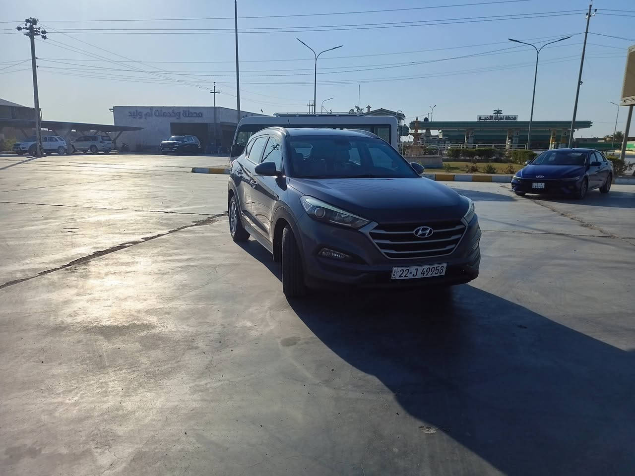 السلام عليكم...
توسان وارد امريكي ٢٠١٧ رقم اربيل سنوية باسمي سنوية جديدة رقم جديد غرامات مصفرة سنوية لل ٢٠٣٠ بية ٣ قطع 
السعر ( ١٤٠) وبية مجال ***********
