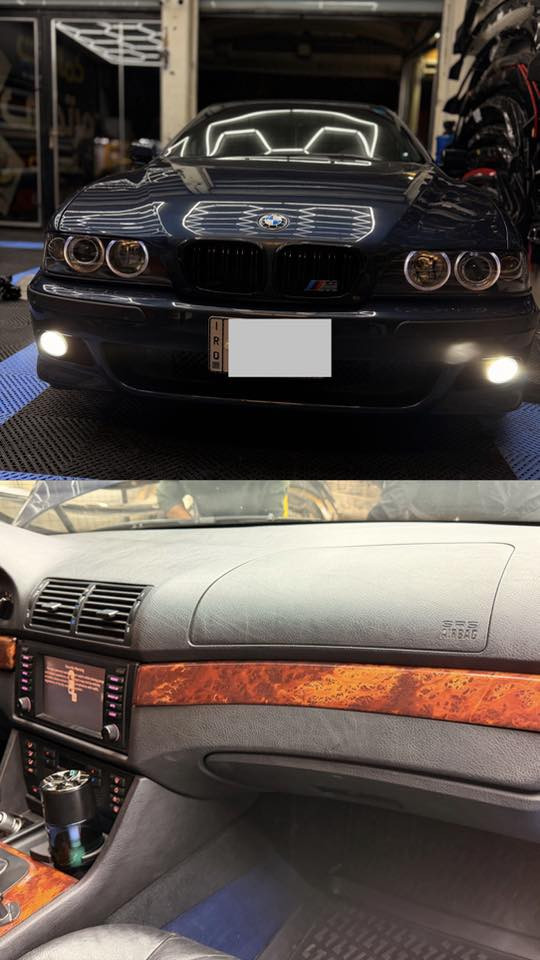 صلوا على محمد وال محمد 🧿

بي ام دبليو E39 530i
لعشاق التميز BMW صقر
موديل 2001
رقم بغداد دولي
سنوية وهزة جديدة
تحويل مباشر
السيارة جديدة وجاهزة 
وكلشي بيها بلادي على وضع الشركة
مكفولة من الضربة
صبغ جمالية فقط

مواصفات السيارة :
محرك 6 سلندر دبل فاينوس أرغب محرك
فتحة سقف طكتين
سقف كنتارا بالكامل
كير أوتو وعادي M و S
كشنات جلد M وكهرباء للصّدر والسائق فول تحكم
تبريد قطعتين خلفي أمامي ثلج
أربعة حساسات دعاميات أمامي خلفي
أربعة جام أوتو
مرايا جانبية كهربائية طي
إيرباك ستيرن وتابلوه وأبواب
بردة خلفية كهربائية
عليها عازل حراري لجميع الجامات
جنطة بصمة
دركة M ودعاميات M وويل M وكت كامل M كله أصلي
تحكمات ستيرن جهتين وكروز سرعة ومثبت سرعة
شاشة وكاميرا خلفية
تخم تاير جديد تو سايز
منظومة زنون بروجكتر وعالي وناصي أصلي
سماعات بلادية أصلية مع سيستم صوت دمام
داخل ملكي أسود

للتواصل: ***********
