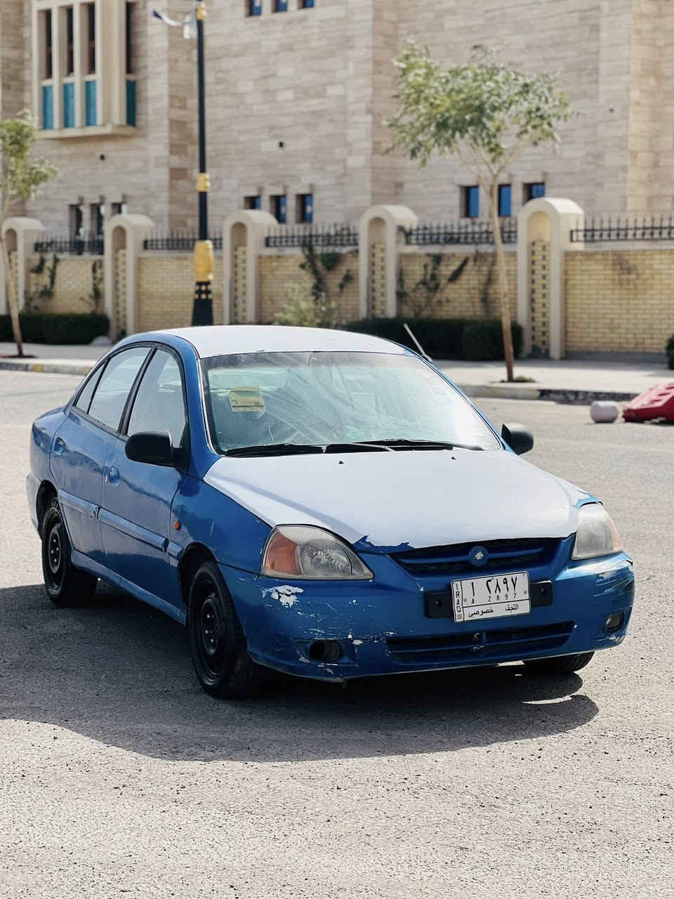 السلام عليكم 
كيا ريو 2005 سنويه 27 مصبوغه عام جماليه فقط مكينه 1600 كير اوتوماتيك مكاني كربلاء السعر 48 وبيهه مجال حك الجيه فقط ***********
