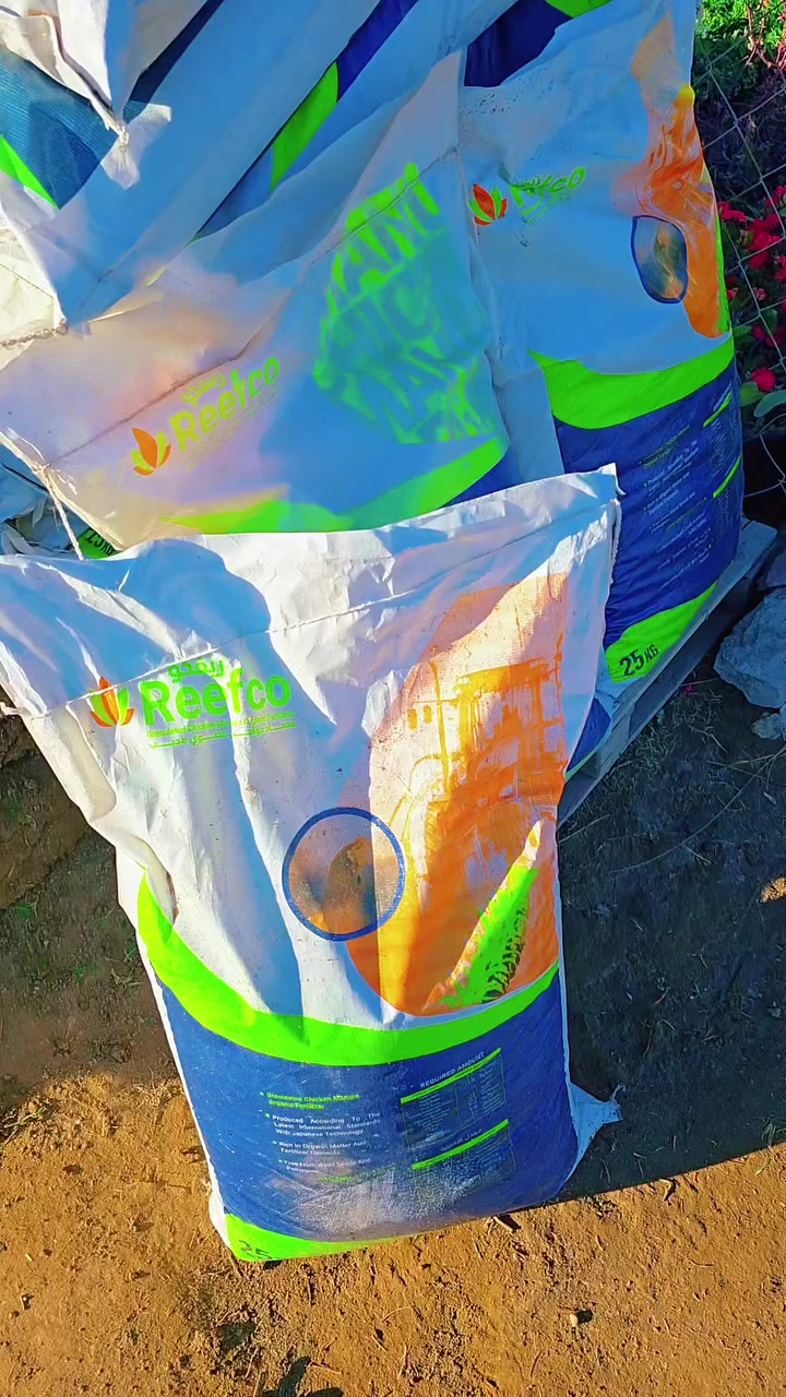 السر مو بس بالشتلة.. السر باللي يغذيها! 🌱✨
​وصلنا الآن في مشتل الرفاعي سماد دواجن (رفكو) الأصلي.
إذا كنت تريد أزهارك الموسمية تدوم طويلاً، وألوانها تكون زاهية وقوية، فالحل هو التغذية العضوية المتكاملة.
​لماذا سماد رفكو؟
​غني بالنيتروجين والفوسفور والبوتاسيوم.
​معالج حرارياً (خالي من الروائح الكريهة والأعشاب الضارة).
​يعيد الحيوية للتربة المتعبة.
***********
***********
