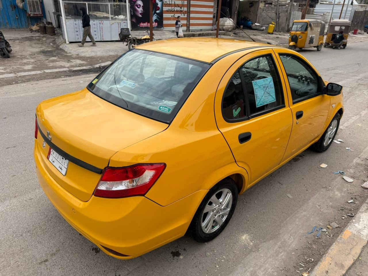 سلام عليكم ساينه موديل 2020 مكينة وكير و حداديه مكفولات بيهاصبغ   بل قبغ جنطه والباقي مكفول. ماشيه 58 سياره جديده وشرط السونار السعر 60 وبيها مجال هاتف *********** مكان نهايت حي اور
