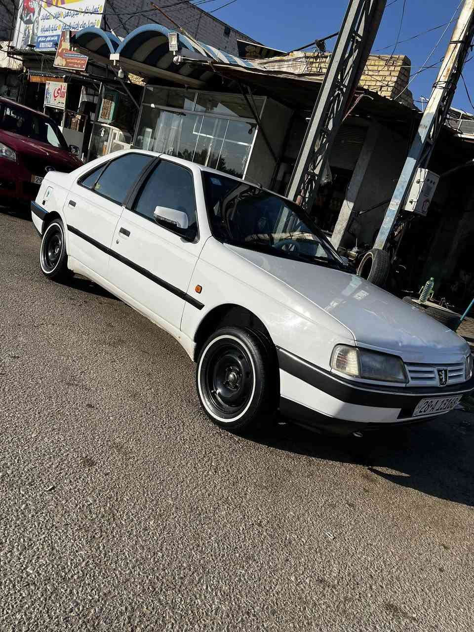 بيجو 405 مديل ١٢ كفاله عامه بسمي  رقم إنكليزي مكينه كير تبريد ثلج  تخم تاير ابو خطه دواخل كشنات وكاعيات سفاري سستم سماعات لايتات كهربائيات كله جديد  حداديه الخلفيه جديد الأمامي نص عمر مكاني نجف حي الشهداء السعر ٤١ وبيه مجال للاستفسار ***********

