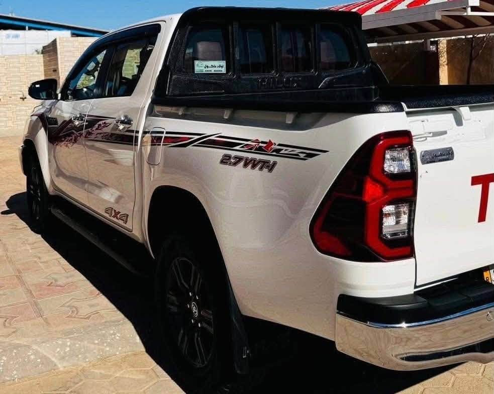 بيع مستعجل جداااا
بيع مستعجل 

تويوتا هيلوكس 2024 خليجي 

مواصفات فول 1/1 

HILUX SRS 2024

ماشية 10 الاف 

السيارة ع وضع الشركة جديدة كلش كفالة عامة من كلشي  شرط الفحص وبعدهة بالنايلون وريحة الشركة  

الشراي يتصل وبالخدمة 

‭***********‬ ‭‬

‭‬

