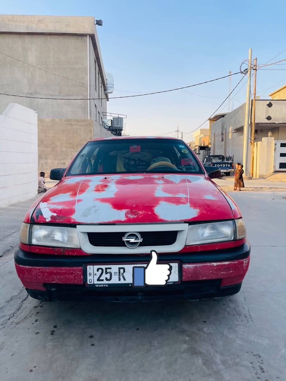 أوبل فكترا حجم 16موديل 1991

محرك كير شرط

كهربائات كلها شغاله

طخم تاير جديد م

رقم كركوك جديد مسطرة 

سنوية لـ 2030
مابيه اخياس ولا حادث 

اني وكيل اول

 كوبون بانزين بيها

السعر 33 وبيها مجال. 
المو شراي لا يخابر ***********
