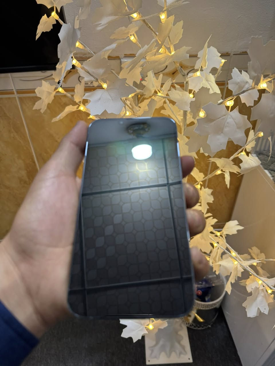 Iphon 13 pro max
128g 
1sim 
Patre 78 
بي عيبة و بي دةسكارية هةموو شتكي بيلادية و هيجي نة گوراوة زةماني ١٠ روژةي لةگةلة يةك وردة شوختي شاشةي هةية بجوكن 
سعرةكةي ٤٠٠ دولارة ❤️❤️

*********** 
تكاية بۆ حجز کردن زوو نامە بنرن کە نەما گلەیی نەکەن❤️👑
