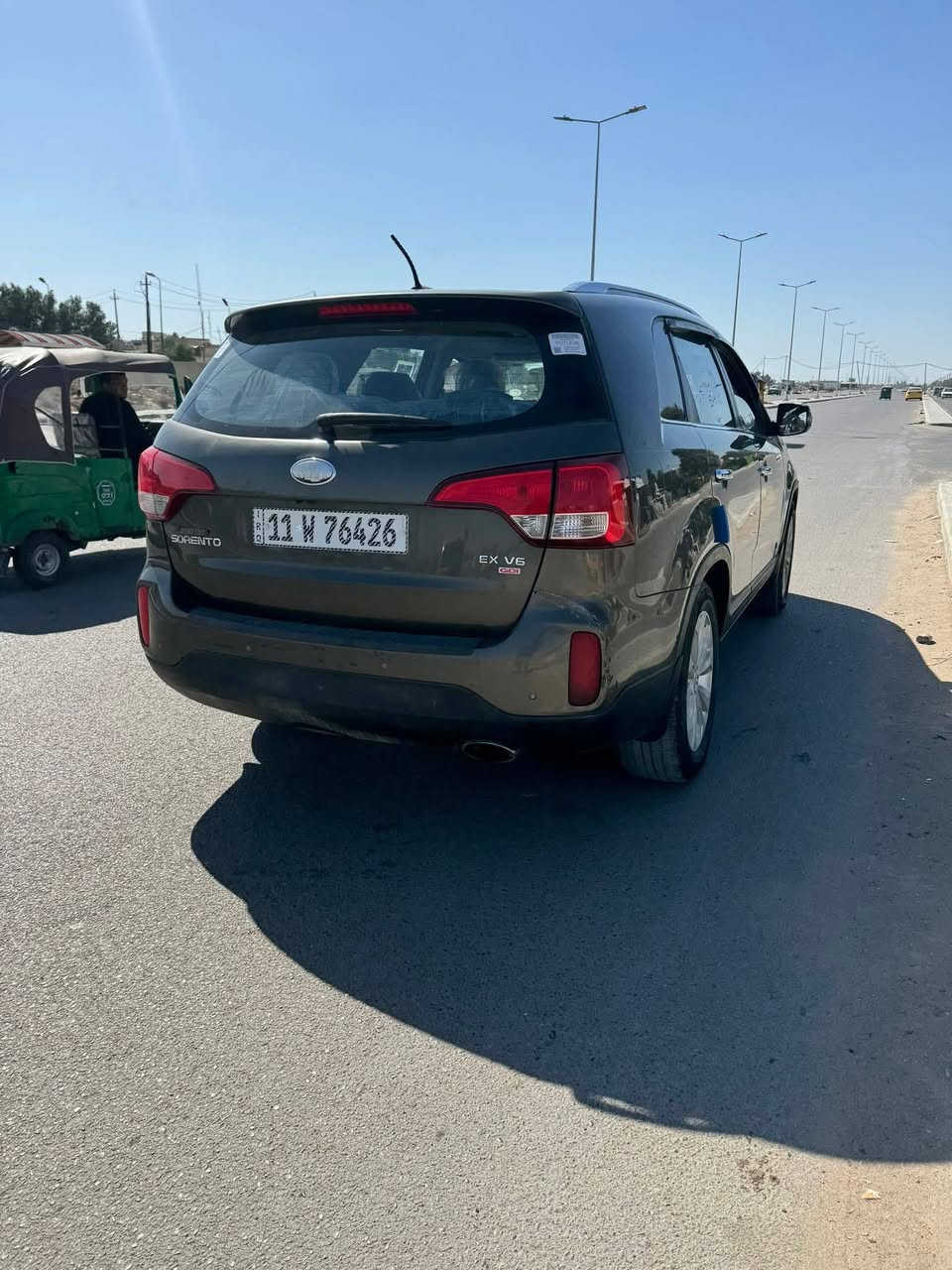 اعله فئه بسورنتو  شنو بالك بيها
موديل ٢٠١٤

رقم بغداد هزه وسنويه جديده 

مكينه ٦سلندر تاكل شارع 

٧راكب 

٣قطع تبريد

بنراما 

بصمه 

جنطه كهرباء 

كشنات كهرباء +تدفئه+تبريد 

كشنات جلد اصلي  

شاشه +كامره

بردات خلفيه 

حساس امامي وخلفي

تحكم استيرن فول 

اضواء ترحيب 

نظام ايكو 

تبريد ابيانو لمس 

حاكية ' ابلوتوث ' اوكس

وَيْل اكروم 

يدات نيكل 

اشاير بلمري+مري شفط 

كير ومكينة مكفولات 

كلة شغال  ميكانيك خير من اللة 

سياره كلين بدون صبغ كفاله من كلشي جيده جدااااا

السعر١٦٠ وبيها مجال 

***********مكاني بغداد
