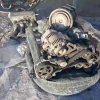 محرك ١٥٠٠..مع كير ..مع داينمو مع كمبريسر غير مشروط اخذته من سياره مكلو...