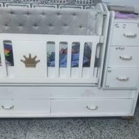 كاروك هزاز • سرير اطفال • سرير بيبي • سرير متحول • سرير حضانة • مفروشا...