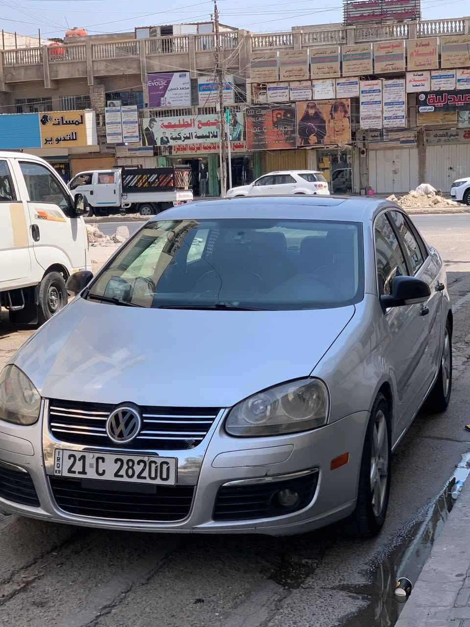 فولكسواكن جيتا 2010 Mk5 محرك 2500 السيارة مكفولة من الحادث والصبغ رقم السليمانية الجديد 
على وضع الشركة داخل وخارج
ماشية 230.000 كيلو
السيارة جاهزة من كلشي
سلايت
تحكم جهتين
كشنات جلد وتدفئة وكهرباء
شاشة
كروز سرعة
ويل كب
وبعد بيها مواصفات
السياره فول ماعدا البصمة والكاميرا
شاشة اعطال
مكاني بغداد حي الجامعة
السعر 90 ورقة
***********
بي واتساب #الاستفسار ع الرقم حصراااااا
