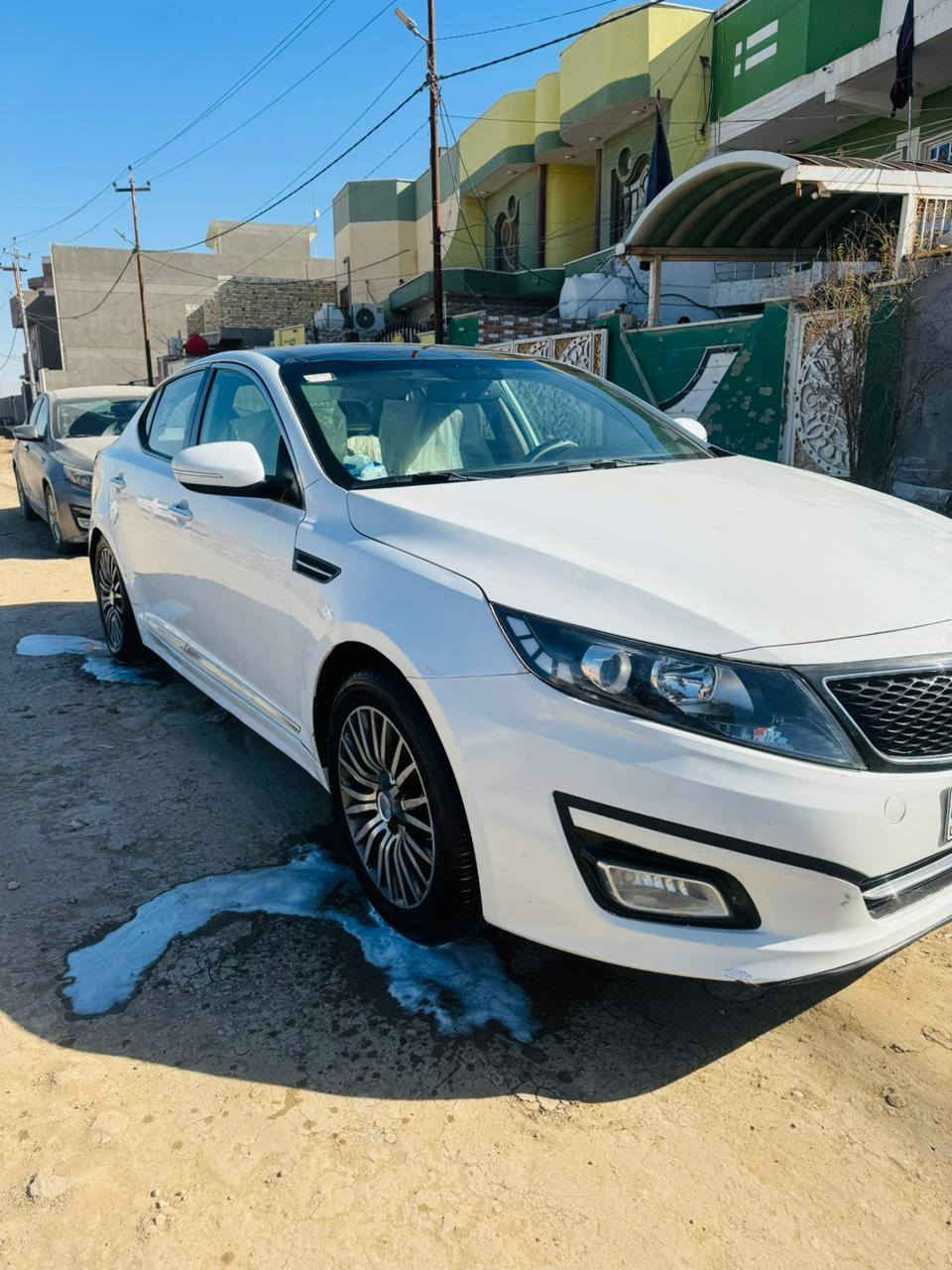 السلام عليكم اوبتمه مديل 2014امريكي ضربته جاملغ وبنيد  ما عابره بيه ضربه جوه سونار موجود سياره رقم بغداد انكليزي السياره جاهزع من كلشي مكينه وكير وحداديه وتبريد فول مواصفات بصمه كشنات كهرباء مري شفط بنرامه فول للخير على اخر حبايه كشتات جلد مكيان السياره الديوانيه السعر 120وبيه مجال بصيط   رقم ***********
