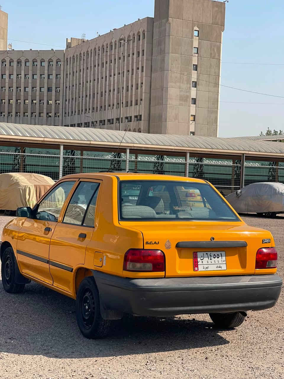 السلام عليكم
سايبا موديل 2018 رقم بغداد باسمي الشواصي مكفوله السيارة ما مشتغله تكسي يعني للبيت فقط بيها صبغ قليل اثر شخط بالجاملغ الخلفي ونص شبر بارد بخشم البنيد والباقي مكفول السعر 43 ورقة وبيها مجال مكاني بغداد الحسينية السيارة احلى من الصور تجي وتشوف بعينك 

***********
