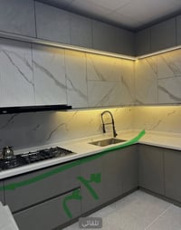 كاونتر كامل • ملحق بمخزن • HDF مقاوم للرطوبة