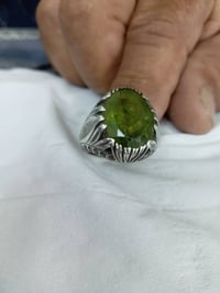 خاتم رجالي • زمرد • بغداد