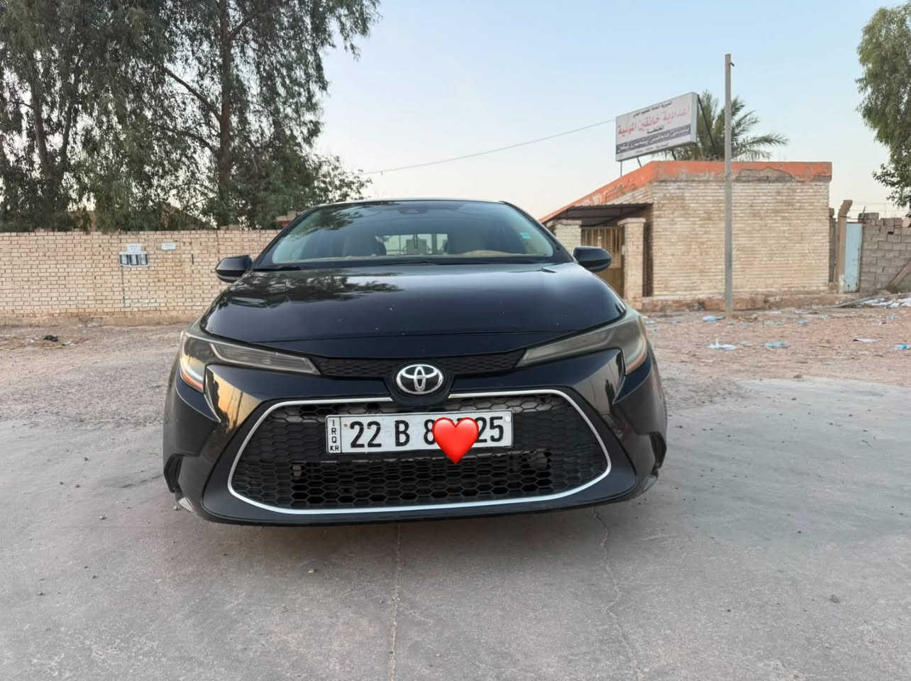السلام عليكم 🔥😎 بيع فقط
تيوتا كورلا 2022 امريكي 

رقم اربيل دولي جديد

عداد المسافه 60مايل 

سوناره بالمنشور 🔻شرط بدون دواخل 

المواصفات LE

الون اسود 

تحكمات ستيرن

محرك 1.8 

شاشه 
كامره 

سايد بريك دكمه

وضعيات قياده ايكو / سبورت

لايت زينون 

عنواني ديالى خانقين 

السعر المطلوب 128 وبي مجال للشراي 

خاص أو واتساب ***********
