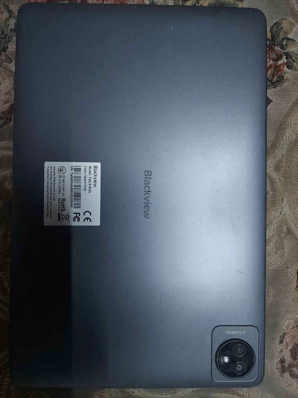 Blackview  TAB 8 Kids 
جهاز لوحي مصمم خصيصاً ليناسب احتياجات الأطفال من حيث الاستخدام، الترفيه، والتعليم، مع التركيز على المتانة والأمان بفضل التصميم 
ذاكرة 128 ورام 7    السعر١٢٥  الف
اومراوس ببلي او اكس بوكس
مع ضمان bsi مكاني بغداد واكو توصيل بغداد, العراق


**إذا كنت صاحب هذا الإعلان وتريد حذفه لأي سبب، رجاءا أرسل رسالة إلى الدعم الفني**