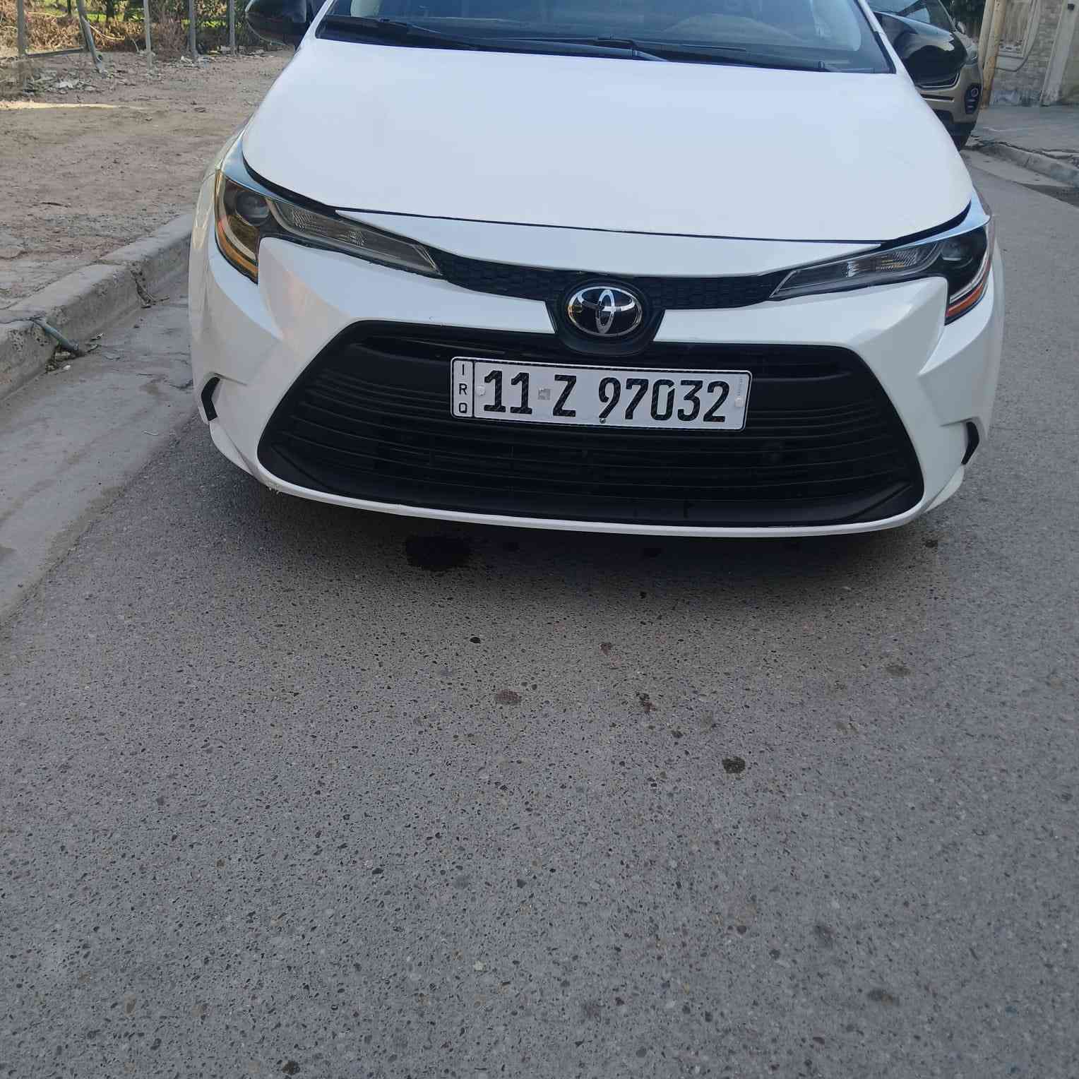 كورلا موديل ٢٠٢٤ صبغ بنيد فقط باقي  مكفول  ماشيه ٣٠ ميل بسمي رقم بغداد صور حادثها موجود ويه صور السعر مناسب مكاني بغداد حي الجهاد ‭٠٧٨١ ٩٨١ ٦٢٢٩‬
