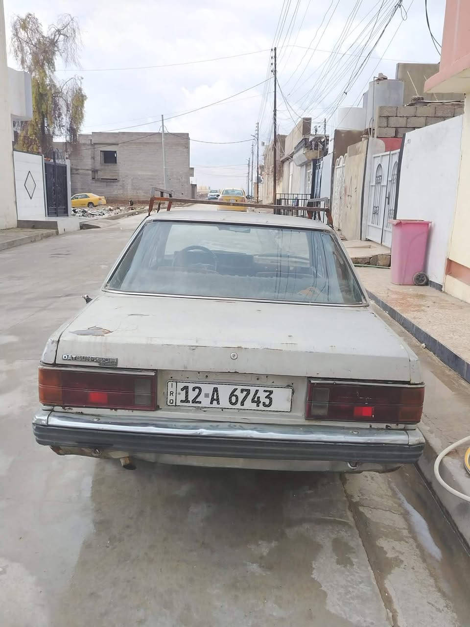 السلام عليكم سياره داتسن للبيع 1980 رقم نينوى انكليزي كاربون بانزين بيها السياره بسمي سنوية جديده تبريد شغال مكينه اثر نفخ السعر 19وبيها مجال ***********
