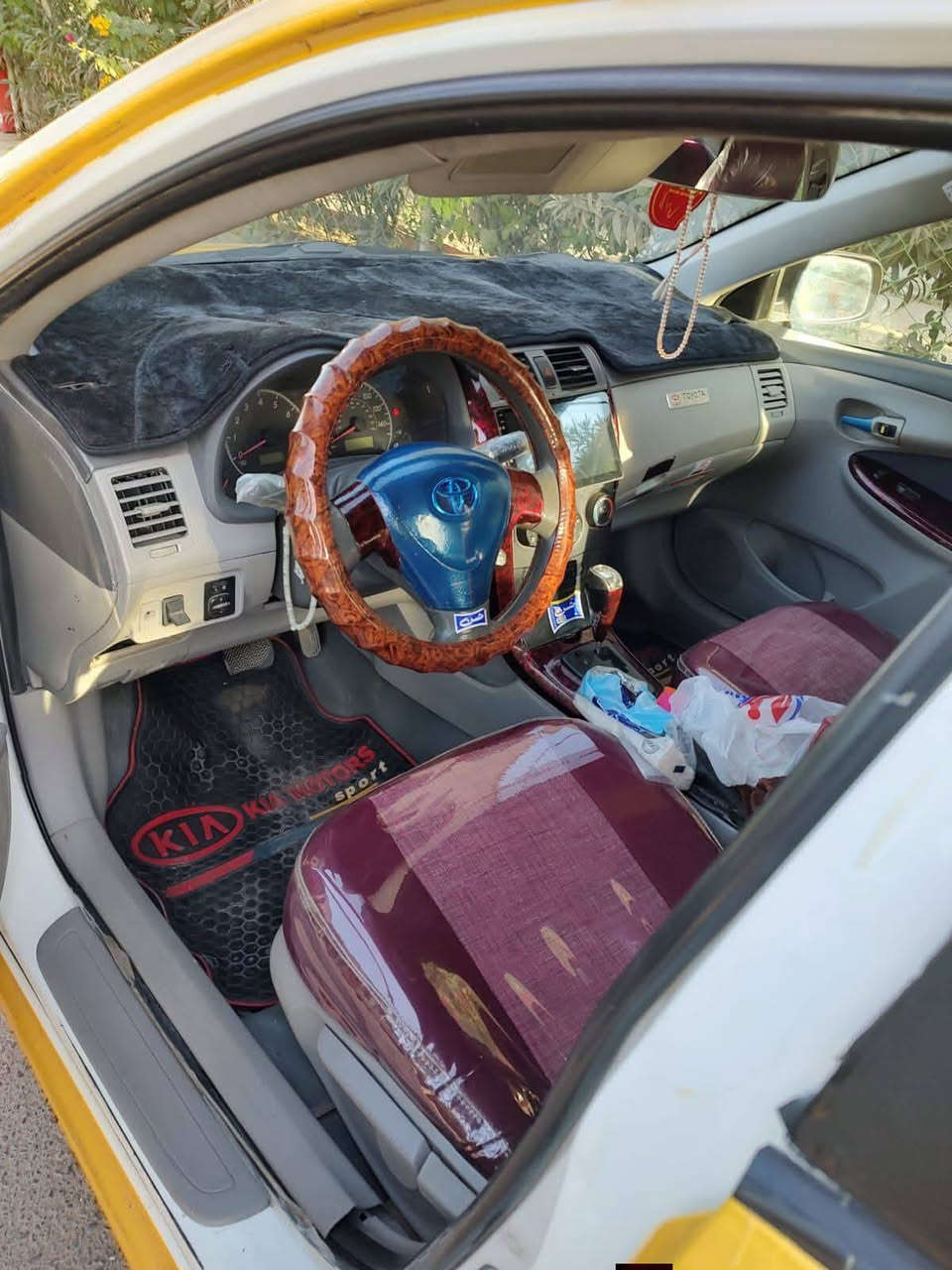 السلام عليكم كورولا موديل 9 محدثه13 رقم جديد مكاني بابل وارد امريكي سعره 88 مكاني بابل باسمي ***********
