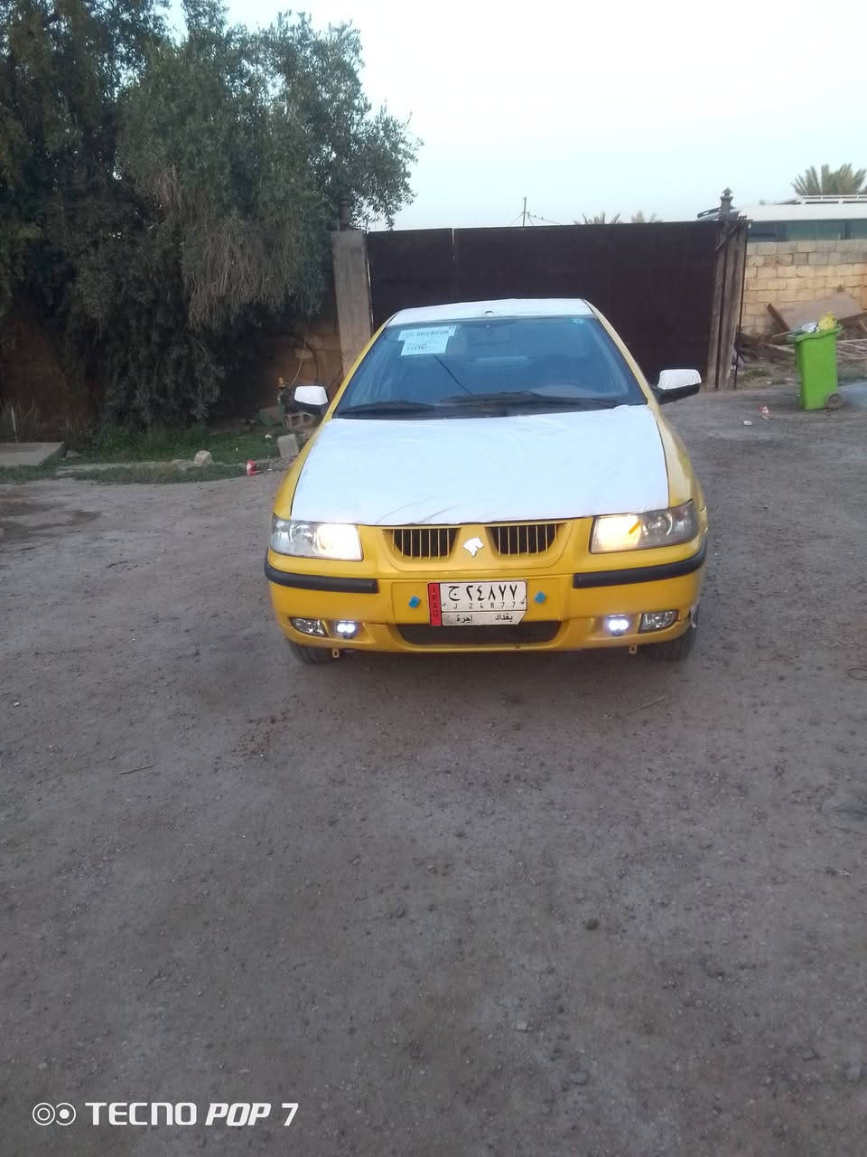 السلام عليكم من رخصة مدير الكروب
سمنت 2009سياره خير من الله محرك صدر تايرات 
مكان سياره تاجي ام عظام السعر ***********
