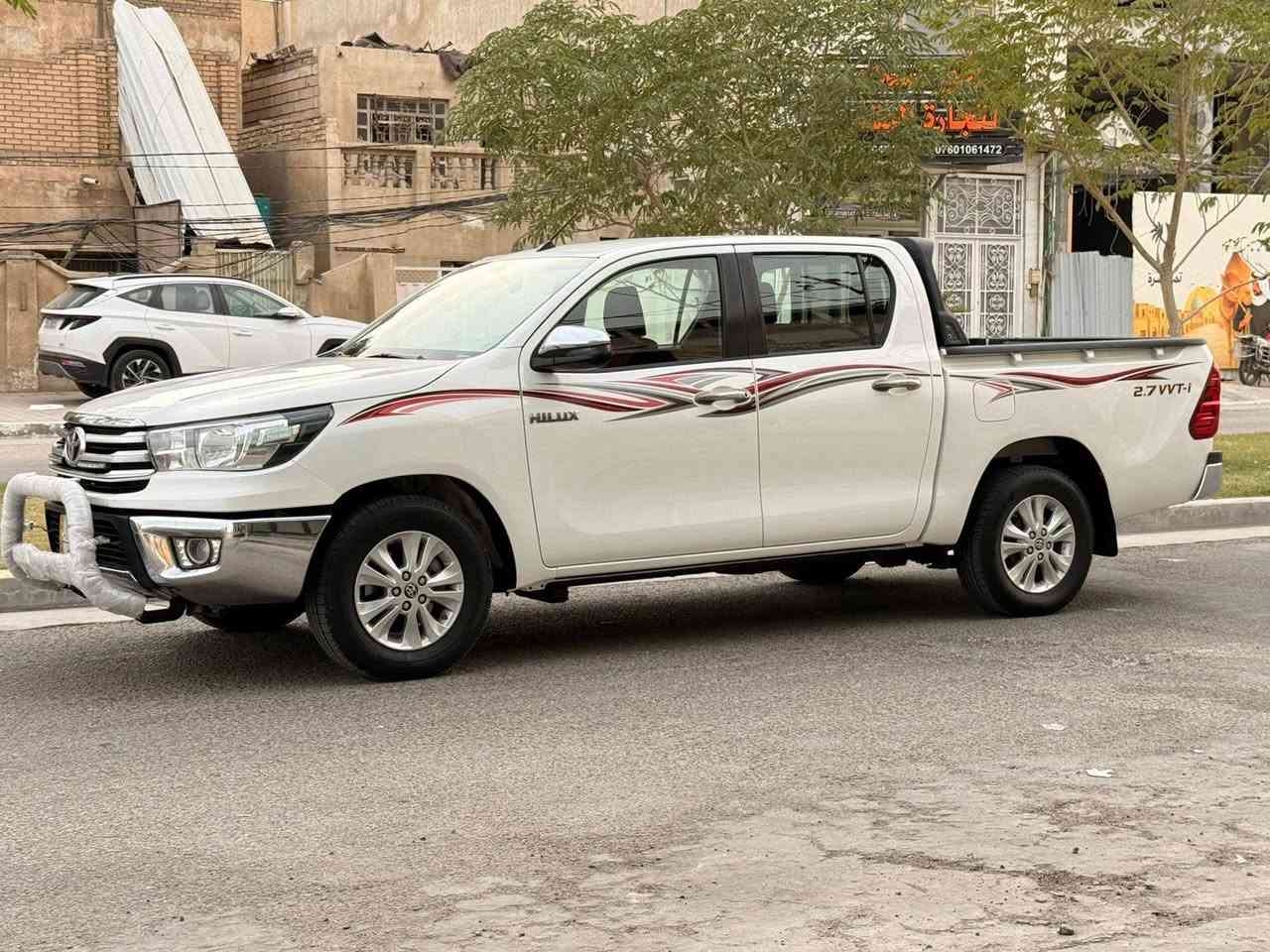 سلام عليكم للبيع بيكم هايلوكس موديل 2022 كويتي فول باب اول مكفوله السعر 248 فول موصفات قطعتين تبريد اشاير بلمري كفاله عامه سياره للستفسار ***********
