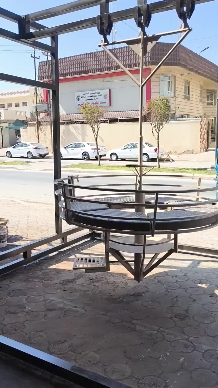 مراجيح شغل درجه اولى حديد ثقيل
كل حجم وشكل اله سعر 
للاستفسار ***********
فلوجة مقابل بطاقه السكن
