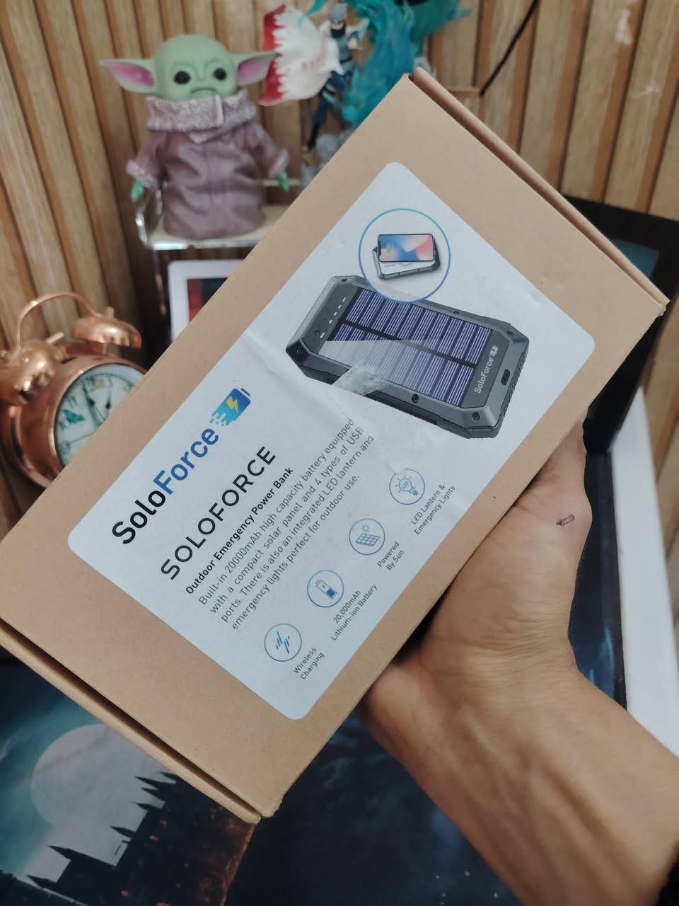 باور، بنك طاقه شمسيه
الحجم مالته 20الف ملي امبير 
الواطيه 
74 واط 
او يشحن المبايل ولير ليس 
او لد بنفس الوقت 
تكدر شحنه تايبسي 
او تكدر تخلي عل شمس يشحن

السعر 30 الف


**إذا كنت صاحب هذا الإعلان وتريد حذفه لأي سبب، رجاءا أرسل رسالة إلى الدعم الفني**