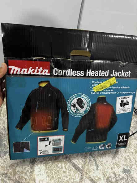 سلام عليكم اخوان 
قمصله ماكيتا هيتر شحن  بيهه قياسات XL.  L. M وياهه الشاحنه والبطاريه  التفاصيل بل الفديو 
الشراي ايراسلني او يتصل ويتدلل
توصيل متوفر 
*********** واتساب
